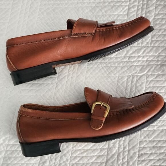 David Taylor leather loafers main image 4
